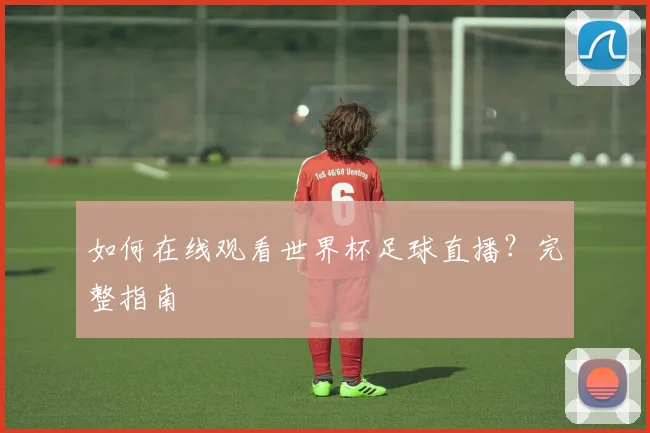 如何在线观看世界杯足球直播？完整指南
